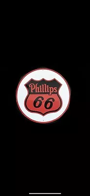 Phillips 66  Vintage Style Gasoline Gas Metal Sign • $20