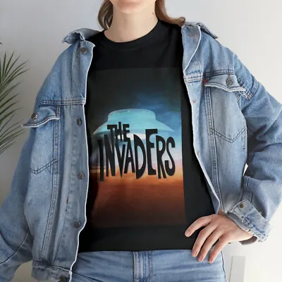 THE INVADERS (1967) T-Shirt Style B Science Fiction UFO UFO Aliens Alien • $22.50