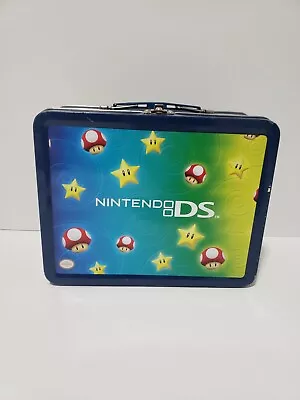 Nintendo DS Lunchbox Tin Super Mario Bros Metal Carrying Case  • $9.60