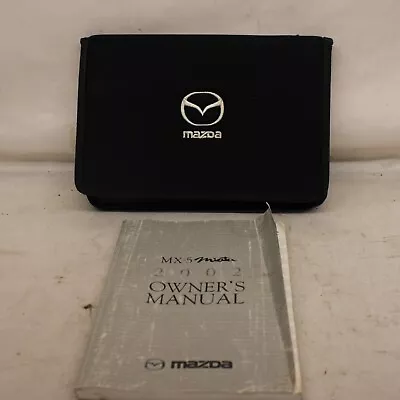 2002 02 Mazda MX-5 Miata OEM Owners Manual Set With Case • $60