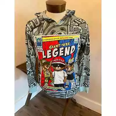 Bailey Apparel Giant Size Legend Long Sleeve Shirt With Hood Size Large • $17