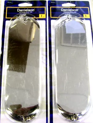 2 Pack Danielson DDCHR-1 Dodger Silver Chrome Size 1 NEW 9  Long Salmon • $19.99