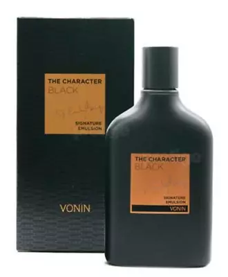 Vonin The Character Black Signature Emulsion 140ml Moisturizing For Men K-Beauty • $29.99