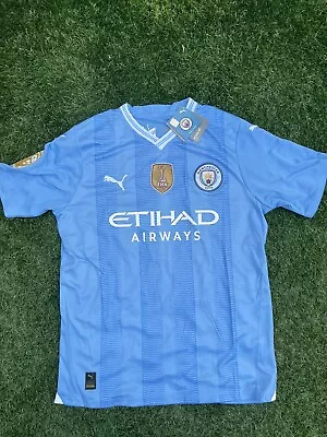 Kevin De Bruyne 23-24 Manchester City FC Home Jersey  • $100