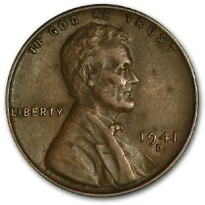 $1.85 • Buy 1941 D Lincoln Wheat Penny - G/VG