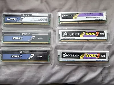 Corsair  XMS3 12GB (2GB X6) DDR3 1600 MHz • £4.60