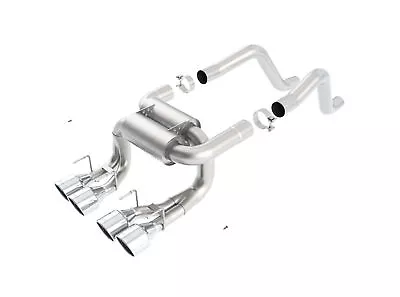 Borla Atak Axle-Back Exhaust Polished Tip For 06-13 C6 Corvette Z06 / ZR1 M/T • $1617.99