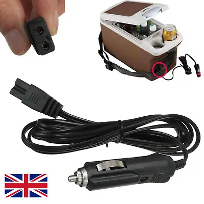 1.7M 12V DC IN-Car Cooler Cool Box Mini Fridge Replacement 2 Pin Lead Cable Plug • £3.57