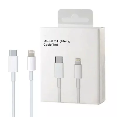 Apple USB-C To Lightning Charger Cable 1m For IPhone 11 12 13 14 112 Sold  Ship • $11.20