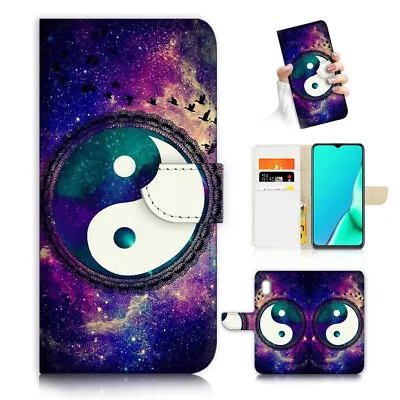 ( For Optus X Power 2 ) Flip Wallet Case Cover AJ24514 Yin Yan Taiji • $12.99