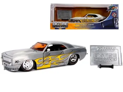 Jada 1:24 20th Anniversary Big Time Muscle 1969 Chevy Camaro 31073 Diecast Car • $29.99