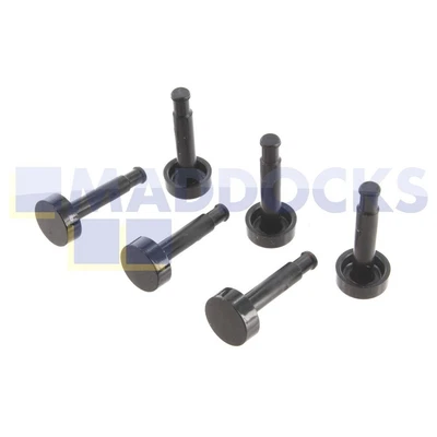£22.66 • Buy Original Leisure Rangemaster 110 DF NG Oven Black Timer Buttons (Pack Of 6)