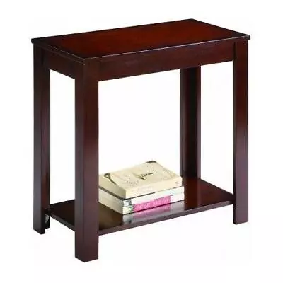 New Style Side Table Chair End Wood Stand Living Room Espresso Nightstand US • $34.59