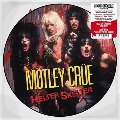 MOTLEY CRUE PICTURE DISC VINYL - Helter Skelter RECORD STORE DAY RSD 2023 • $49.99