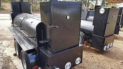 Perfect Draft Big Smoky BBQ Smoker Grill Trailer Business Food Truck Concession  • $14999