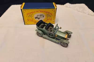 Vintage Models Of Yesteryear Y-15~ SILVER GHOST With Box Lesney • $10