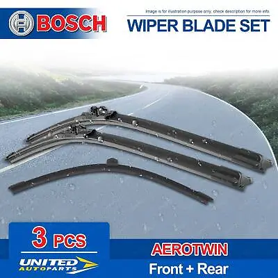 Bosch Aerotwin Plus Wiper Blade Set For Audi Q5 SQ5 8RB 2008 - 2017 • $84.95