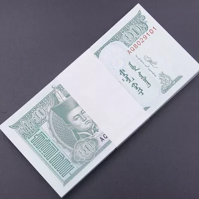 Lot 100 Pcs Mongolia 10 Tugrik Banknotes Foreign Paper Money UNC Collection • $11.88