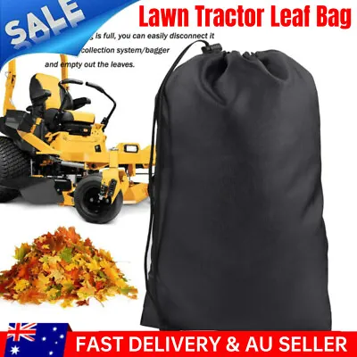 $18.79 • Buy Lawn Tractor Leaf Bag Garden Lawn Leaves Waste Trash Collection Bag Cleaning AU
