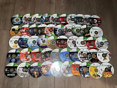 $59.99 • Buy Lot Of 50 Xbox 360 Games Wholesale Lot Bundle - Tested & Work!