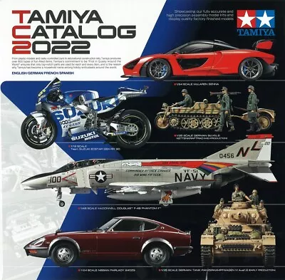 Tamiya 64437 2022 Catalog English/German/French/Spanish Catalogue Model/4WD Book • $30.40