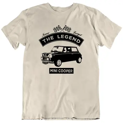 Mini Car Cooper Cars Classic Vintage Retro T Shirt Tee Mens Womens Gift New • $19.98