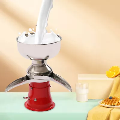 13.2 Gallons/h Electric Milk Cream Centrifugal Separator Milk Skimmer New • $127.31