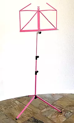 K&M Music Stand-Pink-Folding/Telescoping-Made In Germany • $30