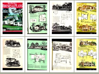 Hb House Beautiful Houses And Plans Spr 1989 Big Book X120 Vintage Mid Century M • $32.99