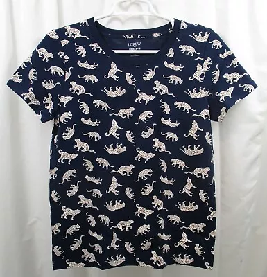 Women's J Crew T Shirt Small Cheetah  • $19.99