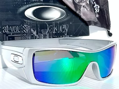 NEW* Oakley BATWOLF X-Silver W POLARIZED Galaxy JADE Mirror Lens Sunglass 9101 • $198.88