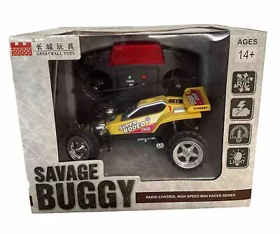 Greatwall Toys Savage Buggy Radio Control High Speed Mini Racer Series NEW NIB • $29.95