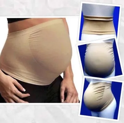 Seamless Maternity Pregnancy Belly Band For Back Support (size Extra Large) • $6.99