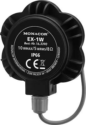 Monacor EX-1W Audio-Exciter/Resonator 5 W 8 Ω Music And Sprachwiedergabe • $60.31