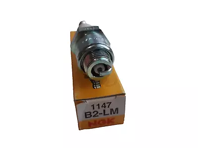 1 X GENUINE NGK B2-LM B2LM SPARK PLUG  (1147) LAWN MOWER GARDEN MACHINERY • £3.99