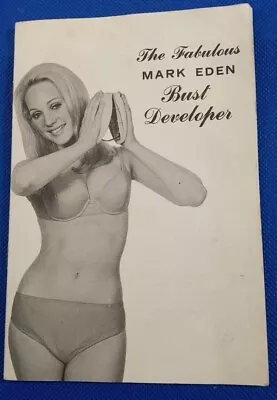 1965 Instruction Booklet For The  Mark Eden Bust Developer  Product Heather Adam • $19.25