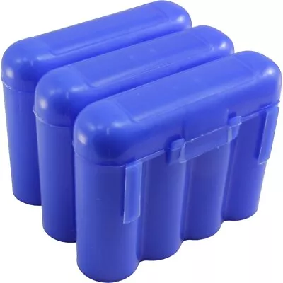 3 Blue Aa Aaa Battery Battery Plastic Storage Case Holder Box Usa Ship • $6.99