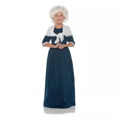 Martha Washington - Colonial - Revolutionary War - Costume - Girls - Large 10-12 • $34.99