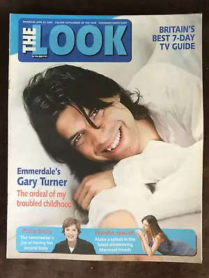 £14.99 • Buy THE LOOK Mag 23/06/2001 GARY TURNER Fiona Bruce Suzanne Collins John McEnroe UK