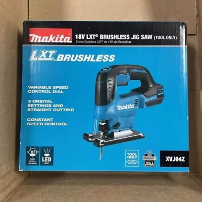 Makita 18V LXT Lithium-Ion Brushless Cordless Jig Saw - XVJ04Z • $125