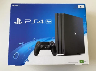$399.50 • Buy Sony PlayStation 4 PS4 1TB Pro Console Black CUH-7002B Boxed