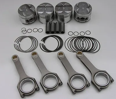 Nippon Racing Gsr P72 Pistons Scat Hbeam Rods 81.5mm Oversize B16a B16 B16a3 Sir • $529.95