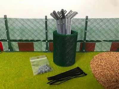 £12.90 • Buy Scalextric Boarder Track Net Fencing With Posts - Angled