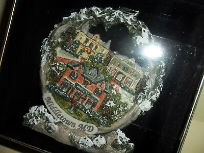 HESTIA Creations Middletown MD Houses Ornament Handcrafted Marblehead • $22.99