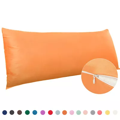 Body Pillow Cover Ultra Soft Comfy Pillow Case Zippered Washable 54 X 20 Inches • $11.99