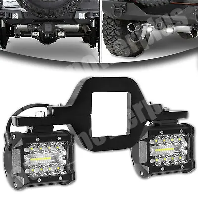 4  Hitch LED Light Tow Trailer Hitch Mounting Bracket Pods Backup Reverse Truck • $28.49