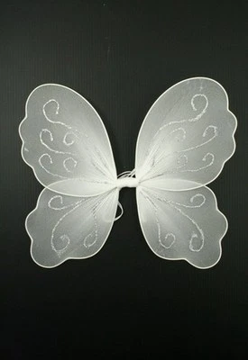 £3.83 • Buy Girls White Fairy Christmas Angel Wings Fancy Dress Dressing Up Angel Fairy