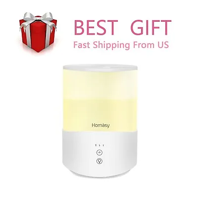 Homasy HM510A 2.5L Cool Mist Humidifier  • $24.99