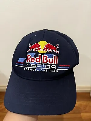 Red Bull Racing Formula One Team F1 Gives You Wings Blue Navy Hat Cap Adjustable • $45