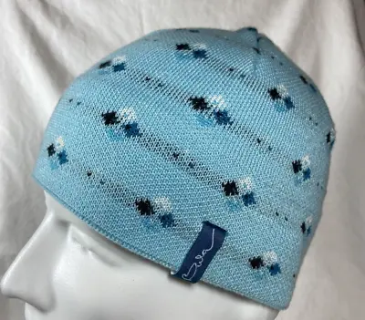 BULA Knit Beanie Cap Ski Hat Light Blue Unisex One Size EUC • $8.55